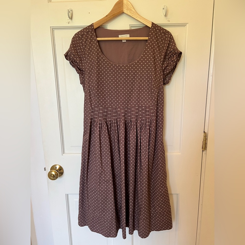 Garnet Hill Short Sleeve Dress